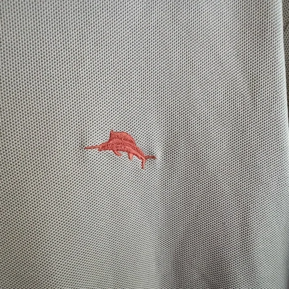 Tommy Bahama Cream/Light Khaki Men’s Performance Polo Shirt XL - Picture 12 of 12